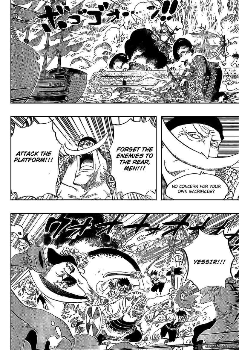 One Piece Manga Chapter 562 page 5 - Pirate Maelstrom Spider Squard