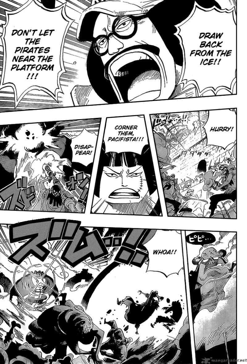 One Piece Manga Chapter 562 page 6 - Pirate Maelstrom Spider Squard