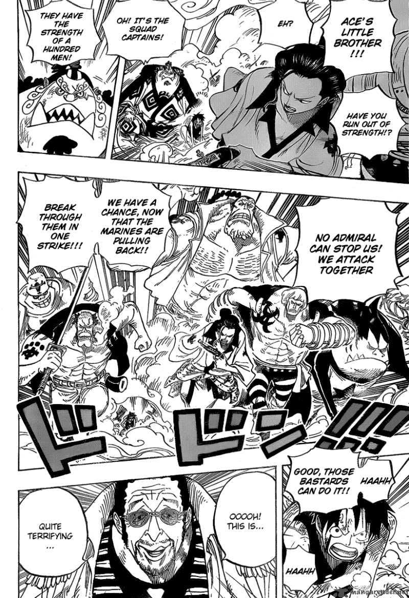 One Piece Manga Chapter 562 page 9 - Pirate Maelstrom Spider Squard