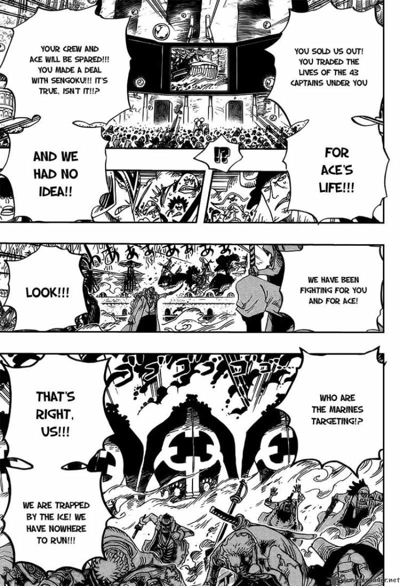One Piece Manga Chapter 563 page 6 - One Heart, One Man