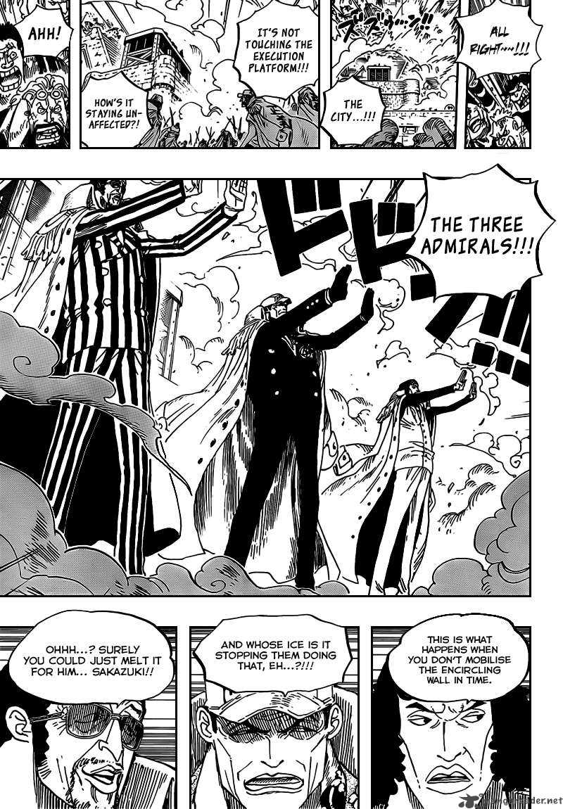 One Piece Manga Chapter 564 page 10 - The Man Who Shook the World