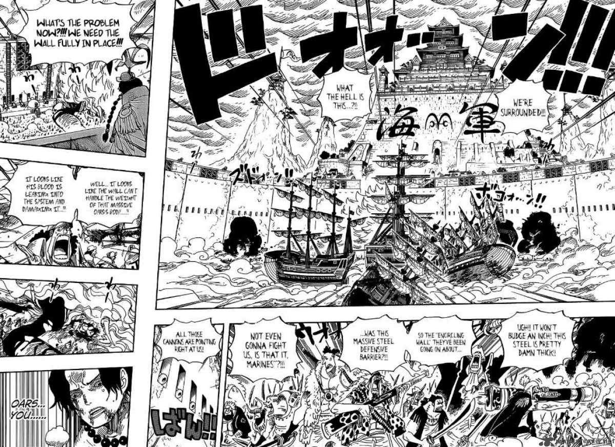 One Piece Manga Chapter 564 page 13 - The Man Who Shook the World