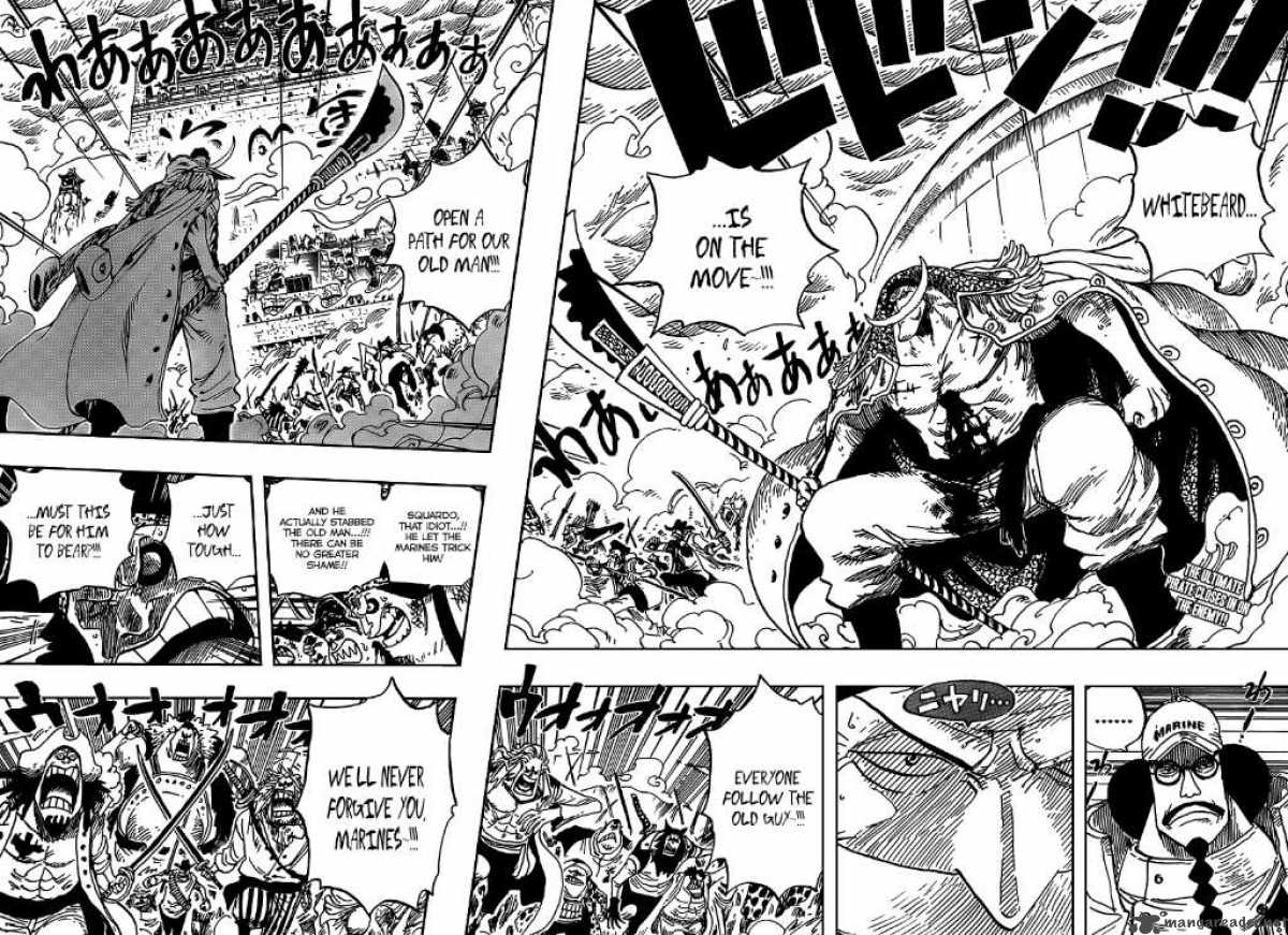 One Piece Manga Chapter 564 page 3 - The Man Who Shook the World