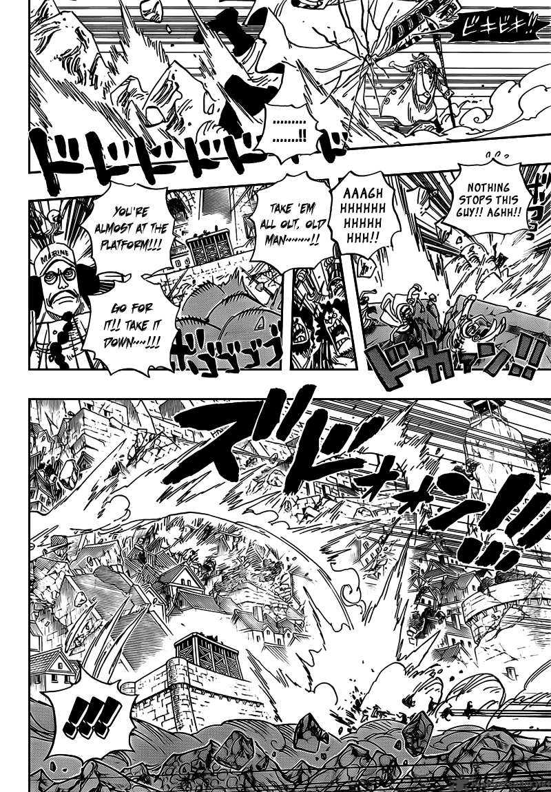 One Piece Manga Chapter 564 page 9 - The Man Who Shook the World