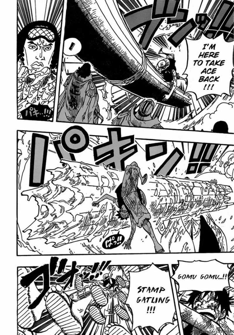 One Piece Manga Chapter 565 page 14 - Oars' Path