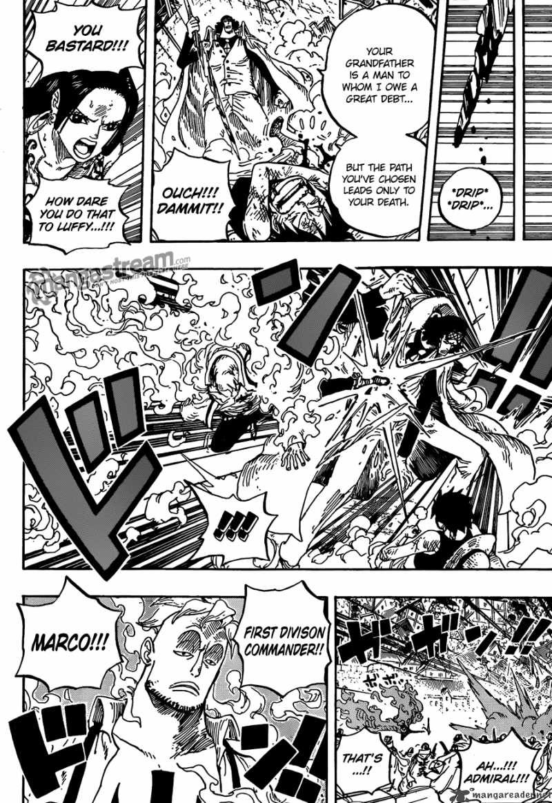 One Piece Manga Chapter 566 page 8 - Raid
