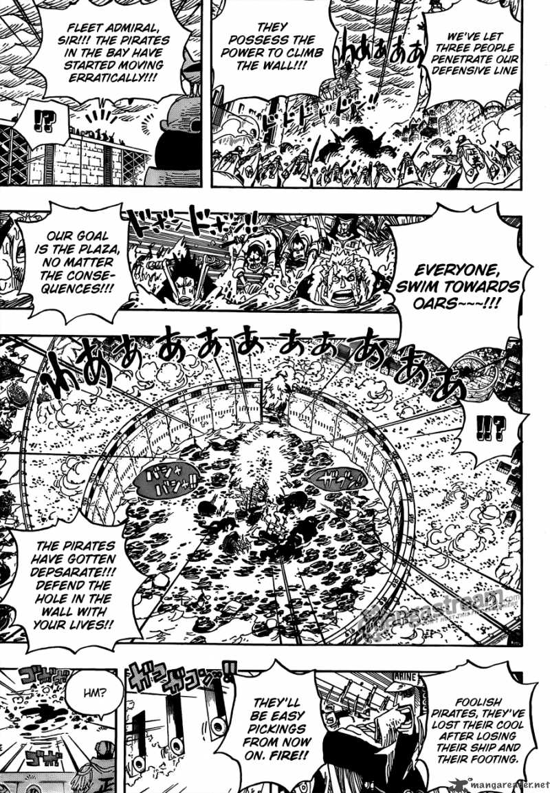 One Piece Manga Chapter 566 page 9 - Raid