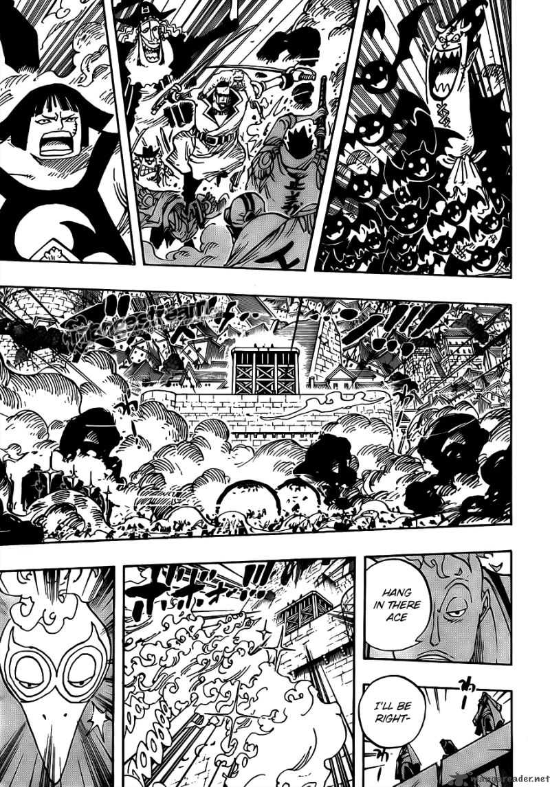 One Piece Manga Chapter 567 page 18 - Marineford Marine Headquarters - Oris Plaza