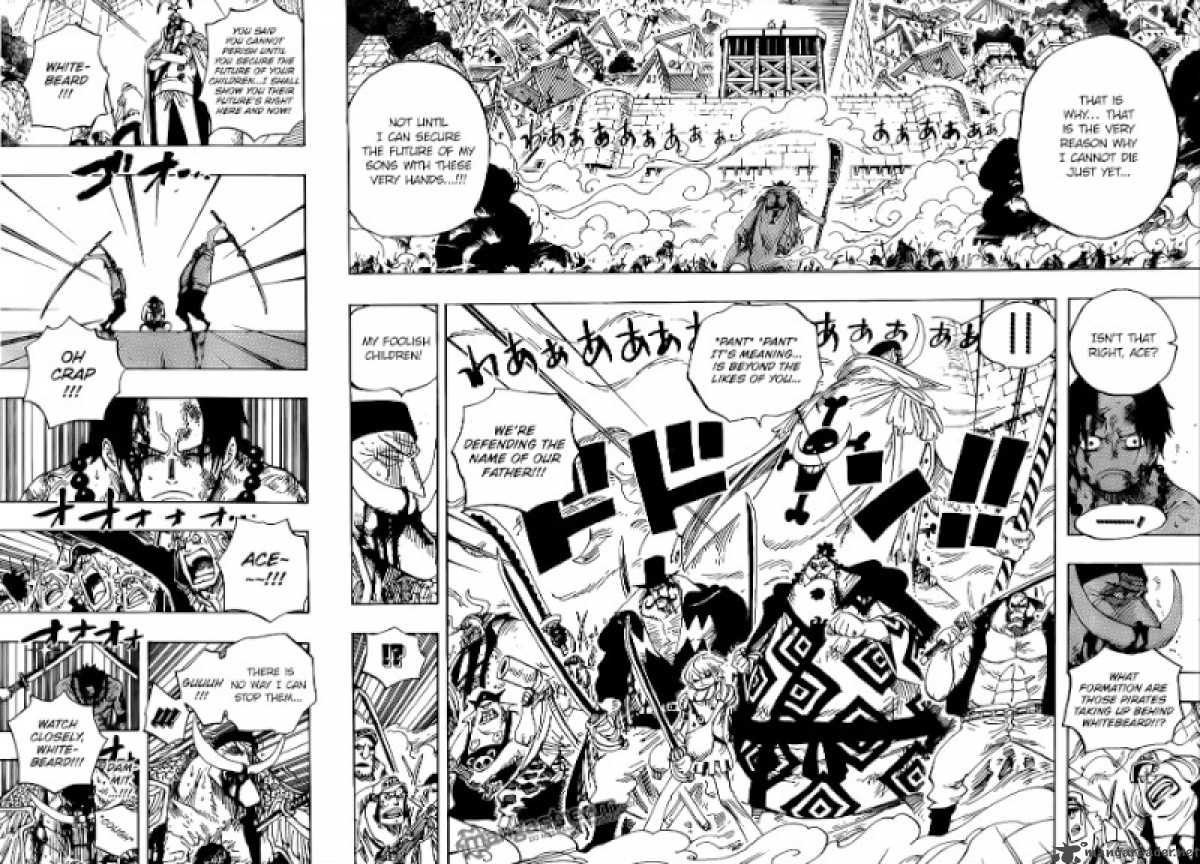 One Piece Manga Chapter 569 page 10 - White Monster