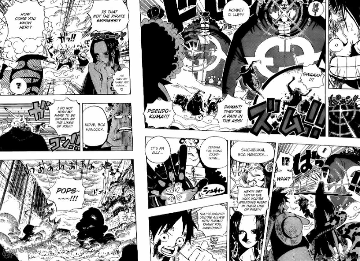 One Piece Manga Chapter 569 page 5 - White Monster