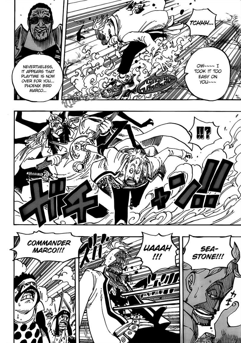 One Piece Manga Chapter 569 page 6 - White Monster