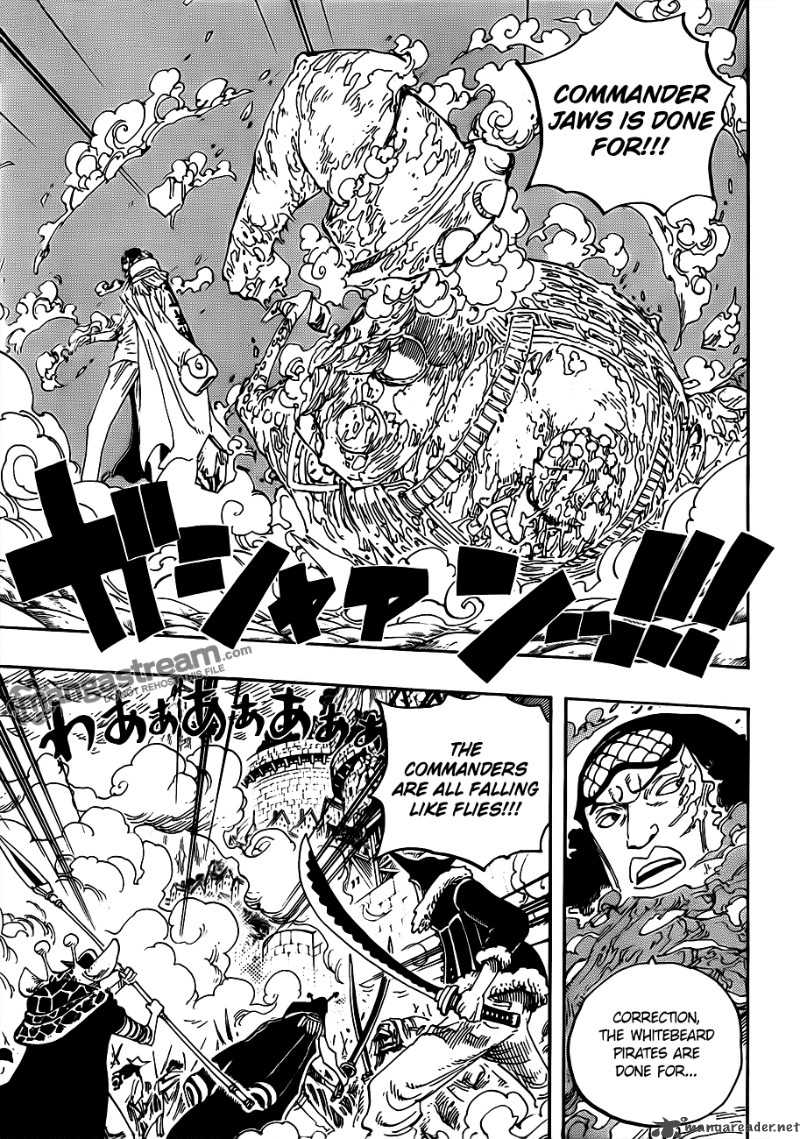 One Piece Manga Chapter 569 page 7 - White Monster