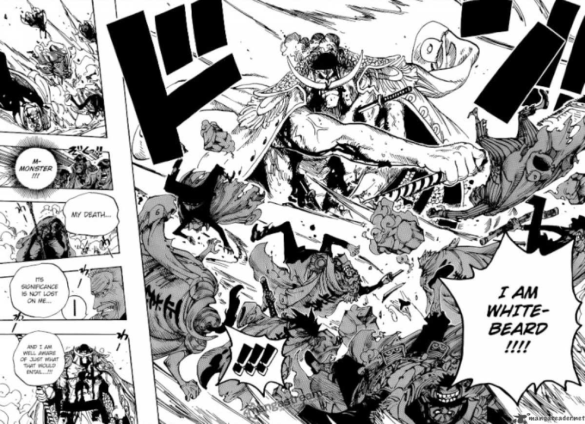 One Piece Manga Chapter 569 page 9 - White Monster