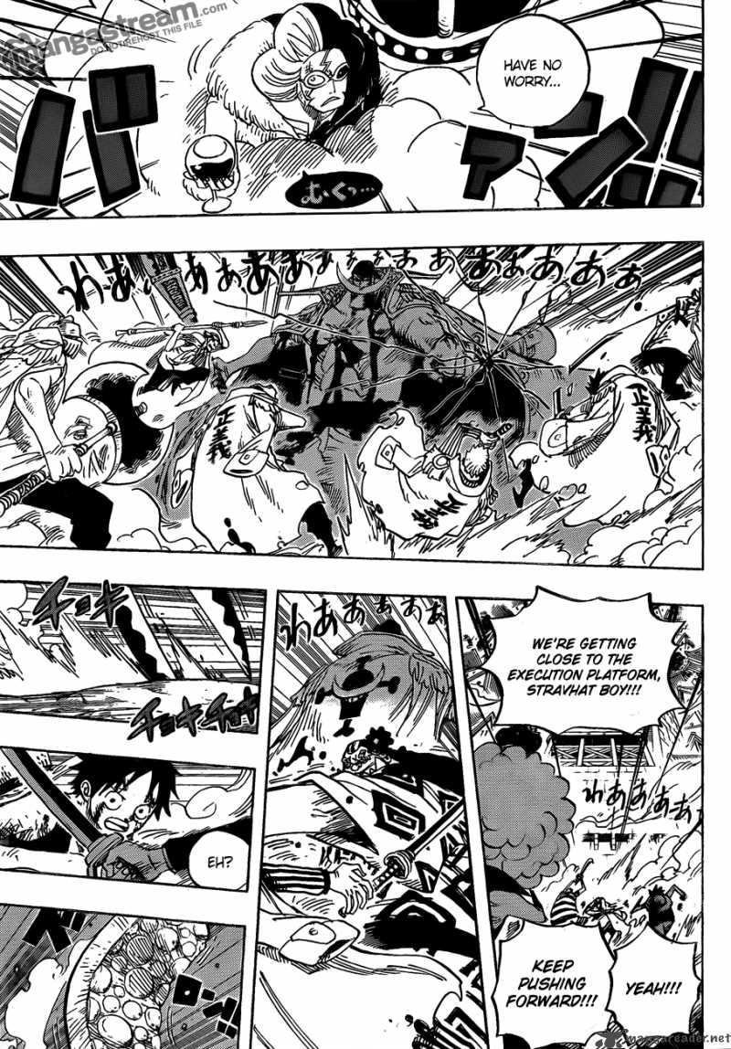 One Piece Manga Chapter 570 page 10 - The Bridge of Life