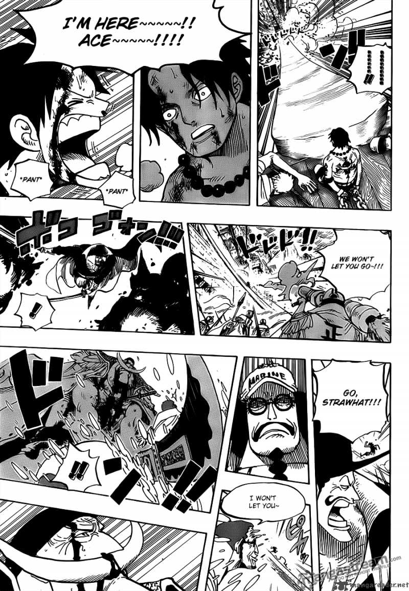 One Piece Manga Chapter 570 page 12 - The Bridge of Life