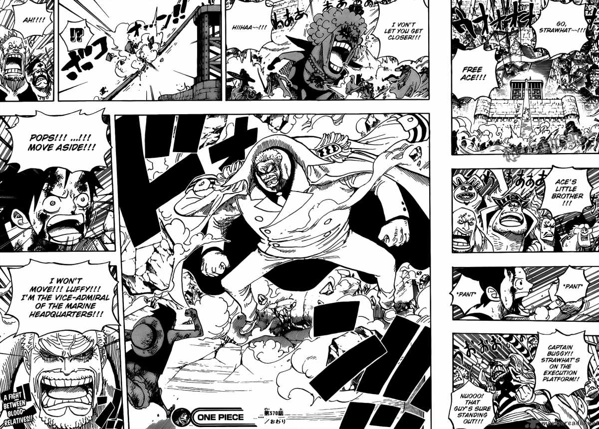 One Piece Manga Chapter 570 page 13 - The Bridge of Life