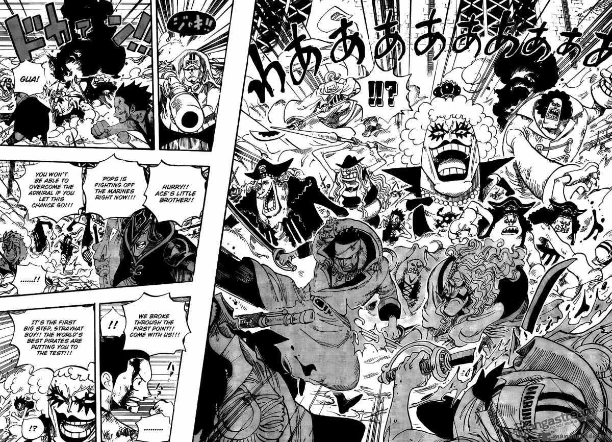 One Piece Manga Chapter 570 page 6 - The Bridge of Life