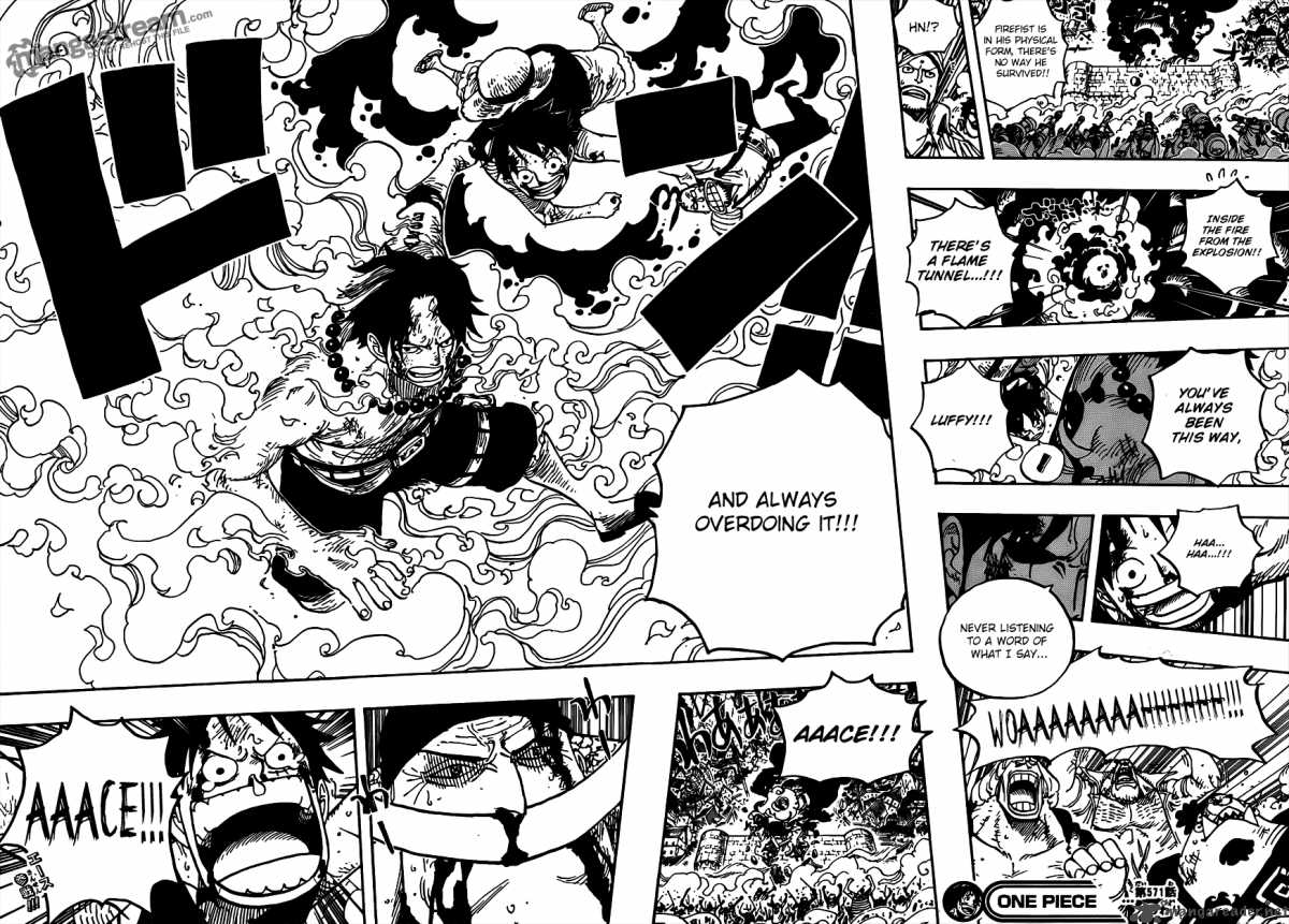One Piece Manga Chapter 571 page 13 - The Execution Platform