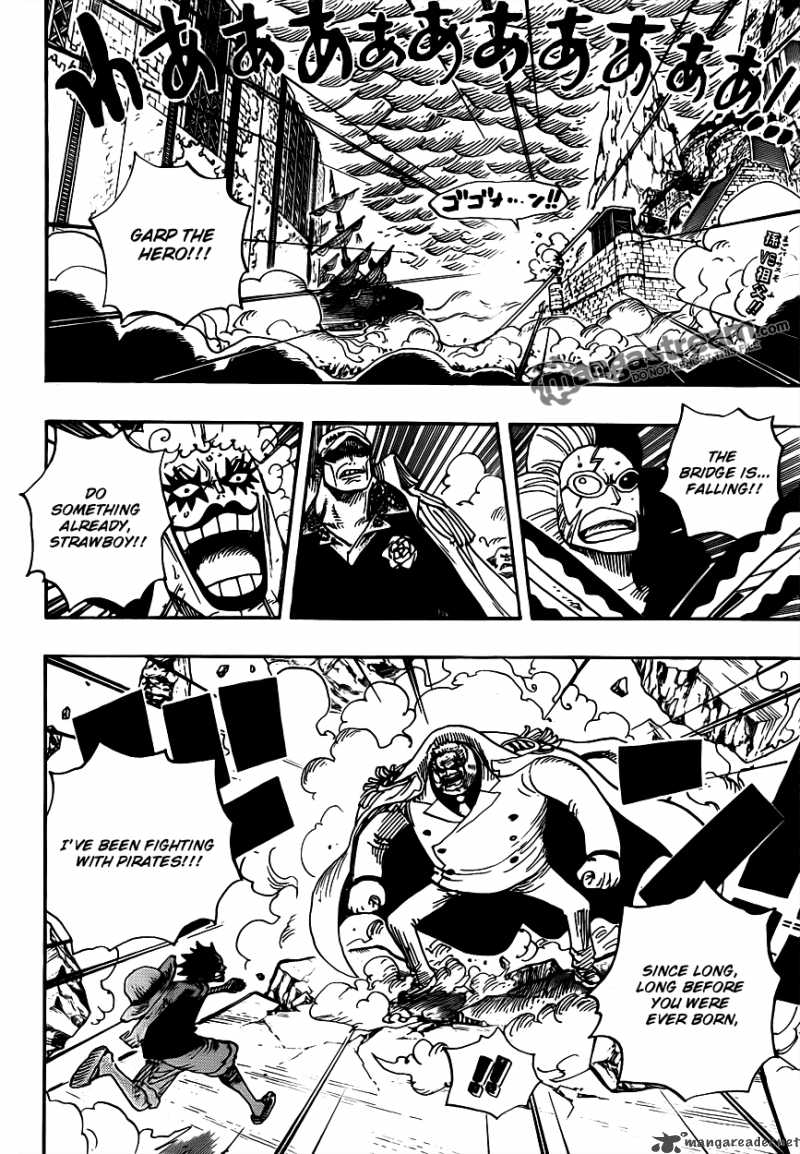 One Piece Manga Chapter 571 page 2 - The Execution Platform