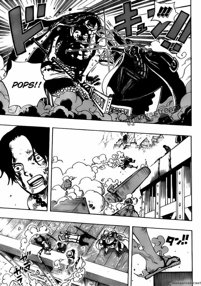 One Piece Manga Chapter 571 page 8 - The Execution Platform