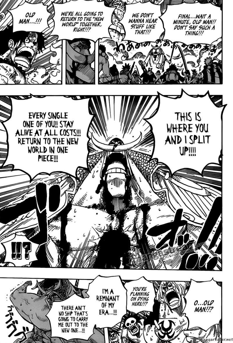 One Piece Manga Chapter 572 page 11 - The Times They Are A-Changin'