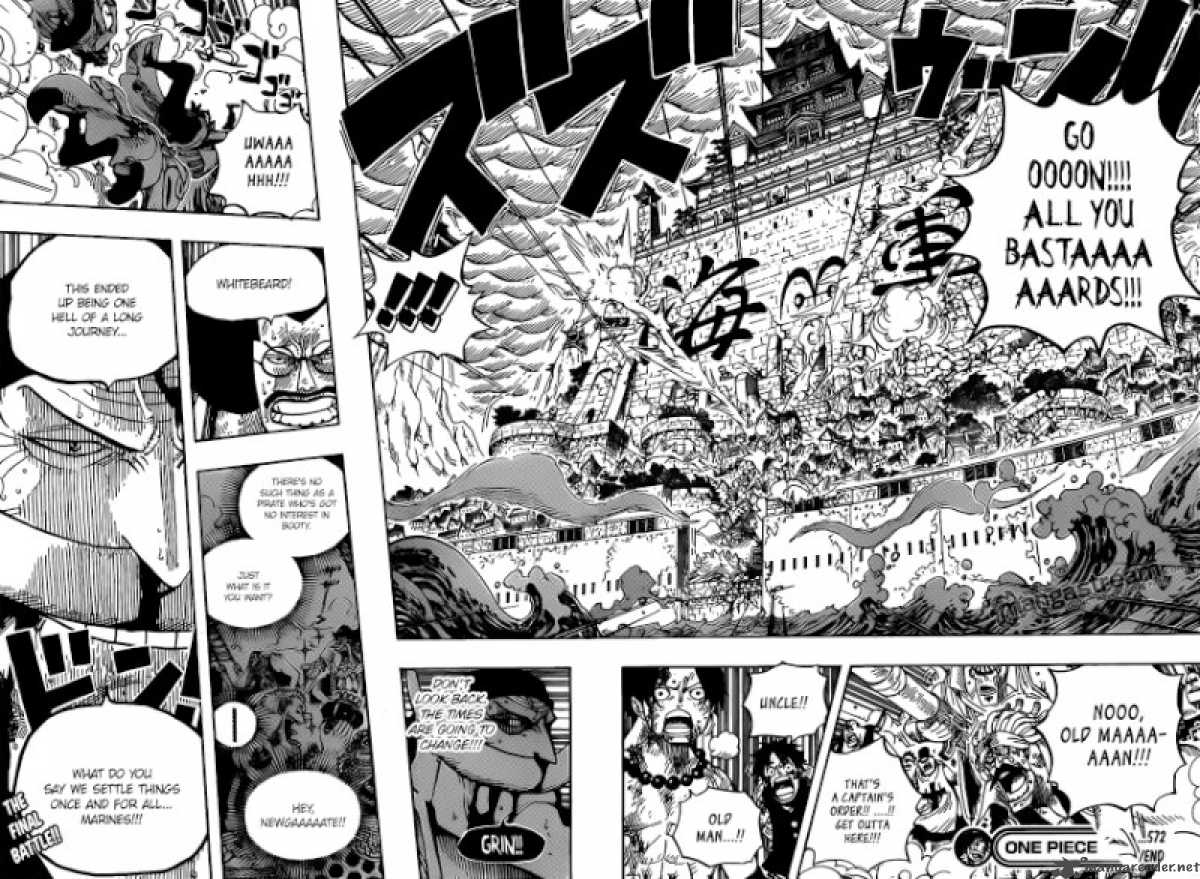 One Piece Manga Chapter 572 page 12 - The Times They Are A-Changin'