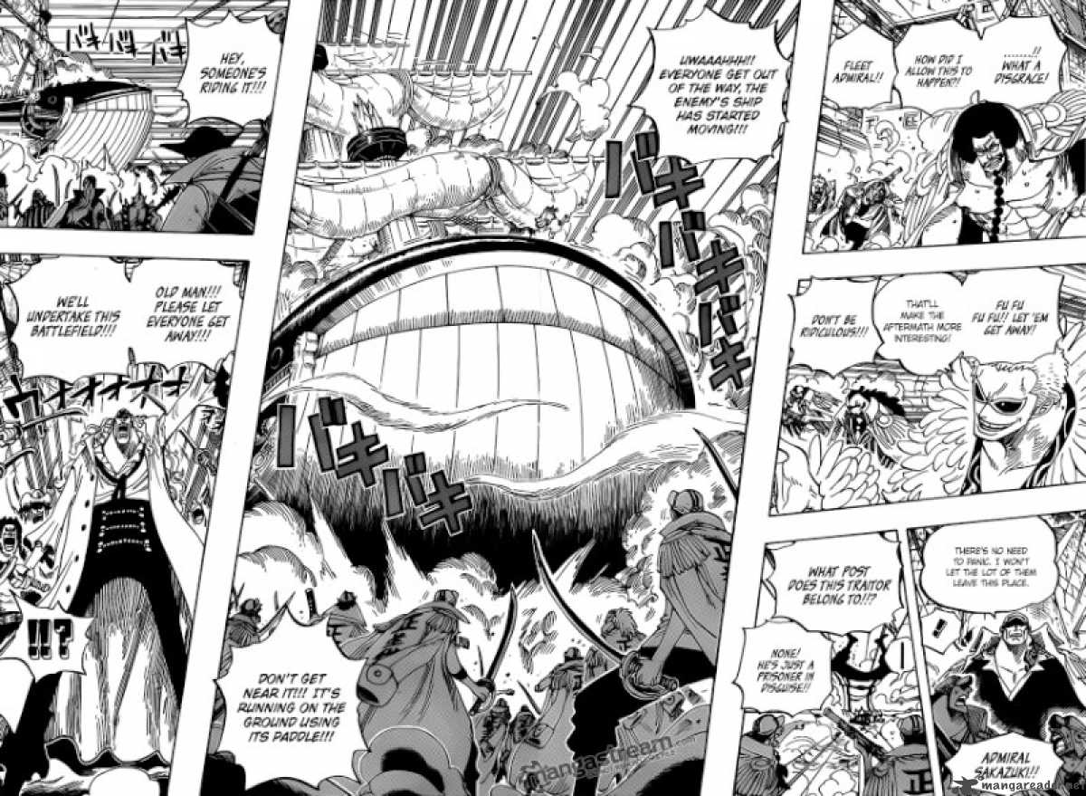 One Piece Manga Chapter 572 page 8 - The Times They Are A-Changin'