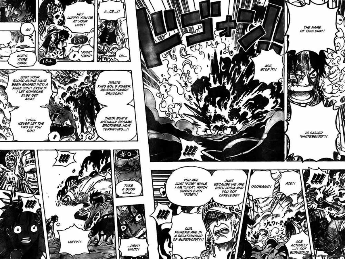 One Piece Manga Chapter 573 page 13 - The Name of This Era is "Whitebeard"