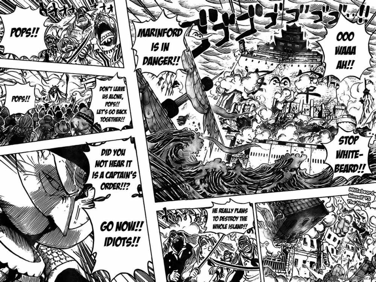 One Piece Manga Chapter 573 page 2 - The Name of This Era is "Whitebeard"