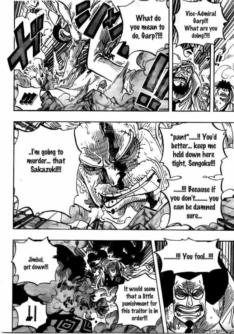 One Piece Manga Chapter 574 page 6 - Portgas D. Ace Dies
