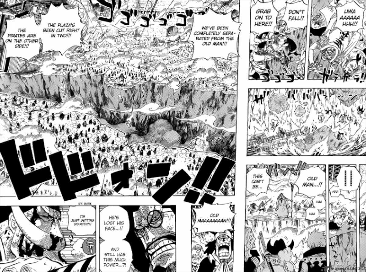 One Piece Manga Chapter 575 page 7 - Voiceless Rage