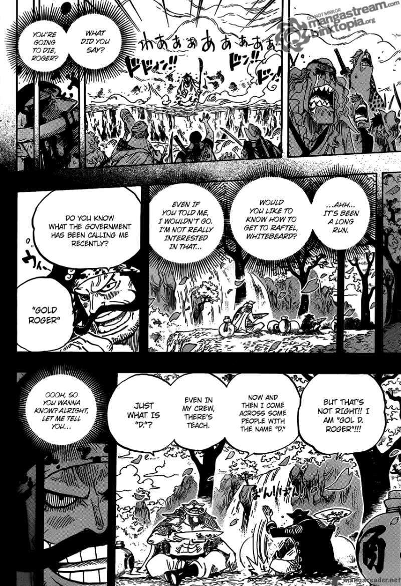 One Piece Manga Chapter 576 page 10 - The Great Pirate Edward Newgate