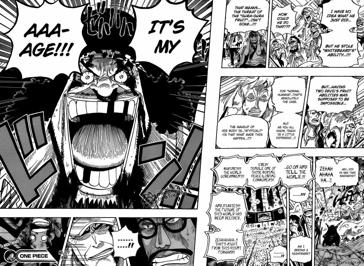 One Piece Manga Chapter 577 page 14 - Outrageous Events One After Another
