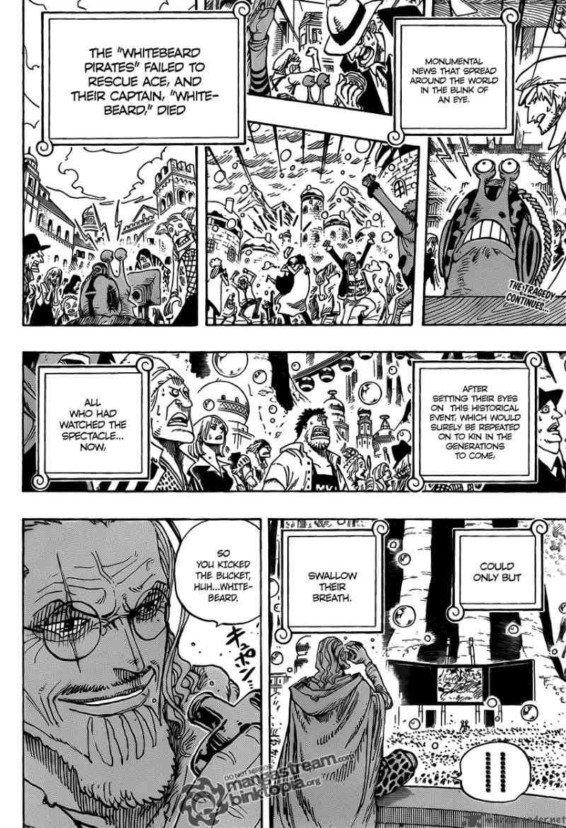 One Piece Manga Chapter 577 page 2 - Outrageous Events One After Another