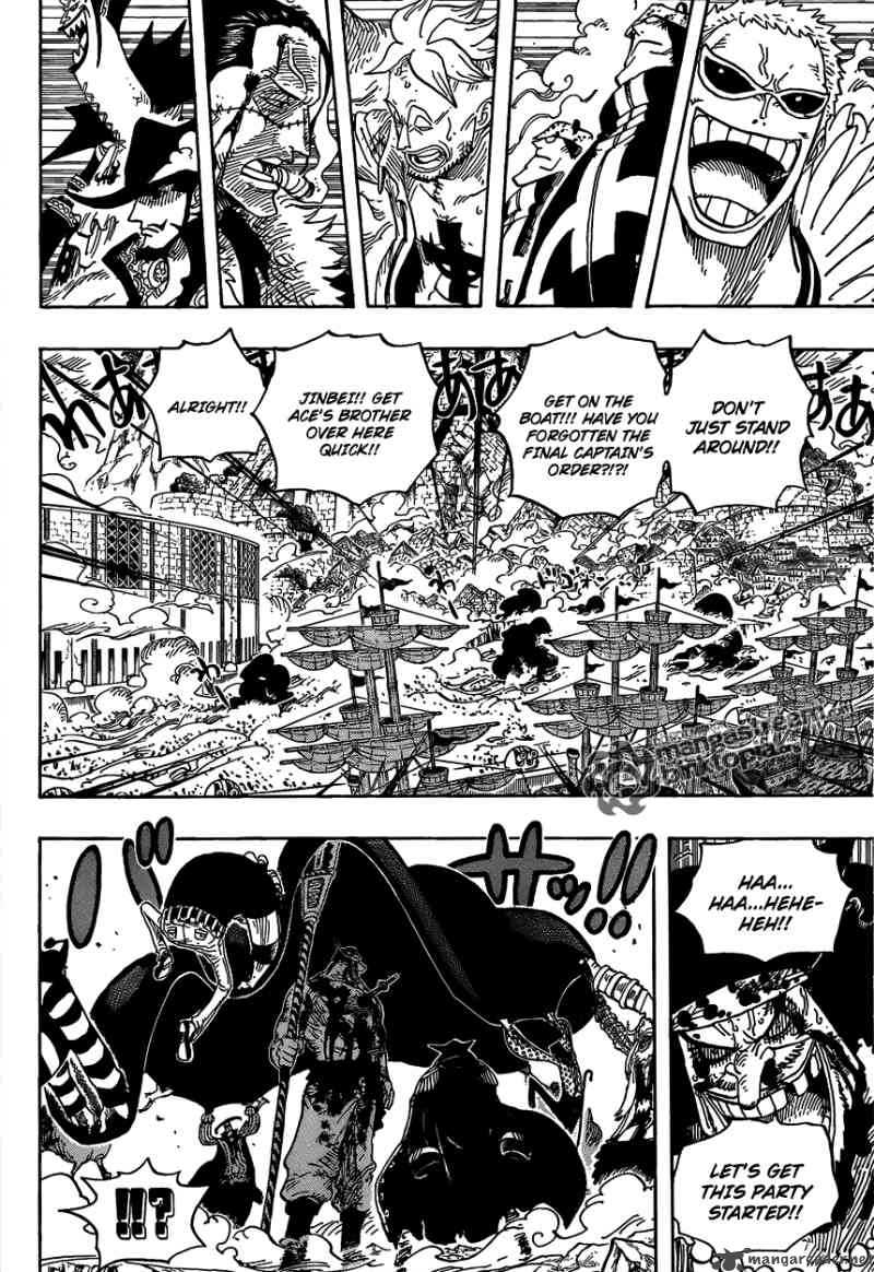 One Piece Manga Chapter 577 page 4 - Outrageous Events One After Another