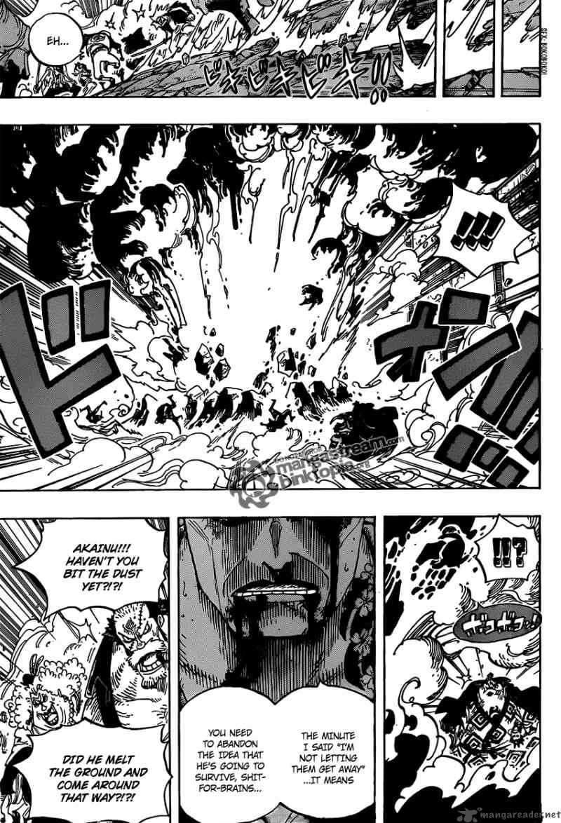 One Piece Manga Chapter 577 page 9 - Outrageous Events One After Another