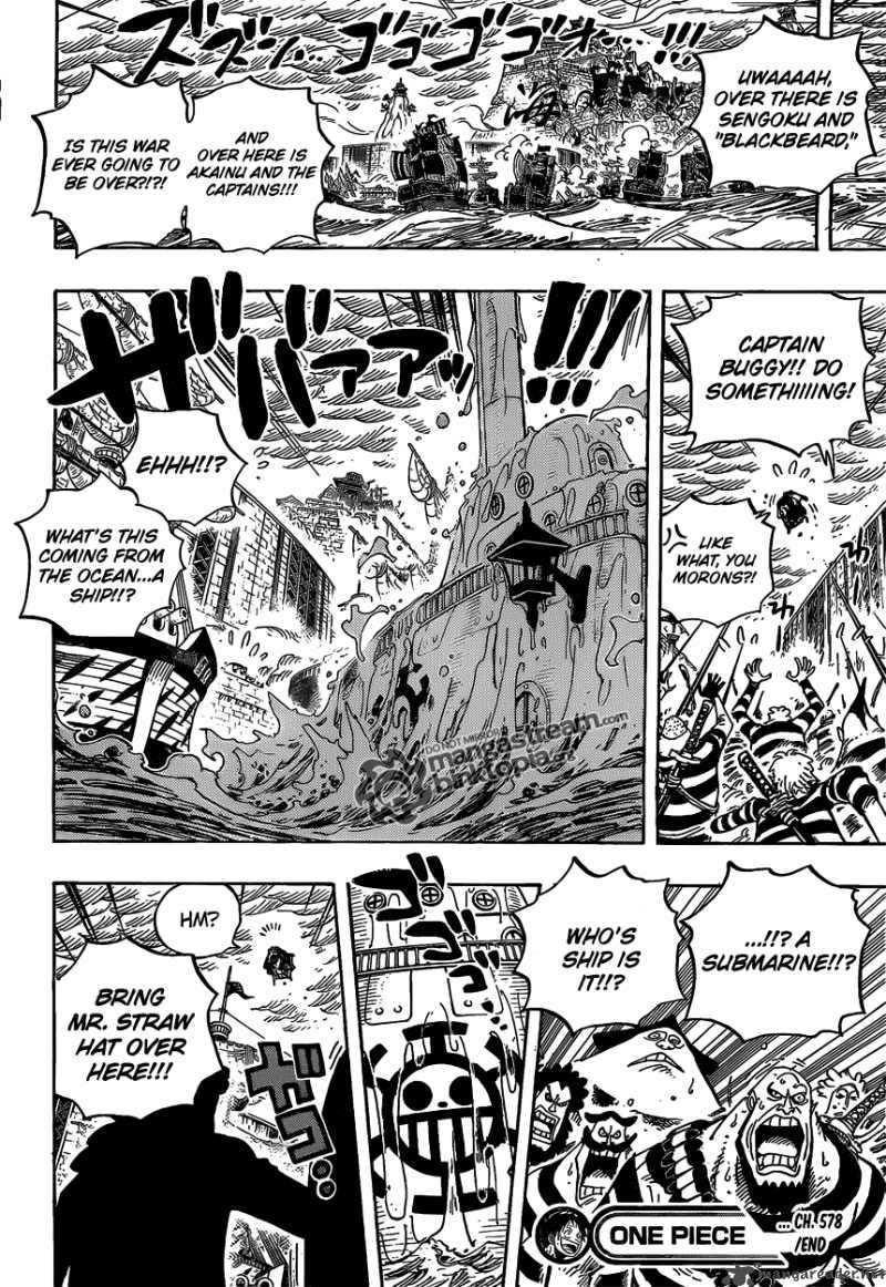 One Piece Manga Chapter 578 page 15 - A Gift for the New Era