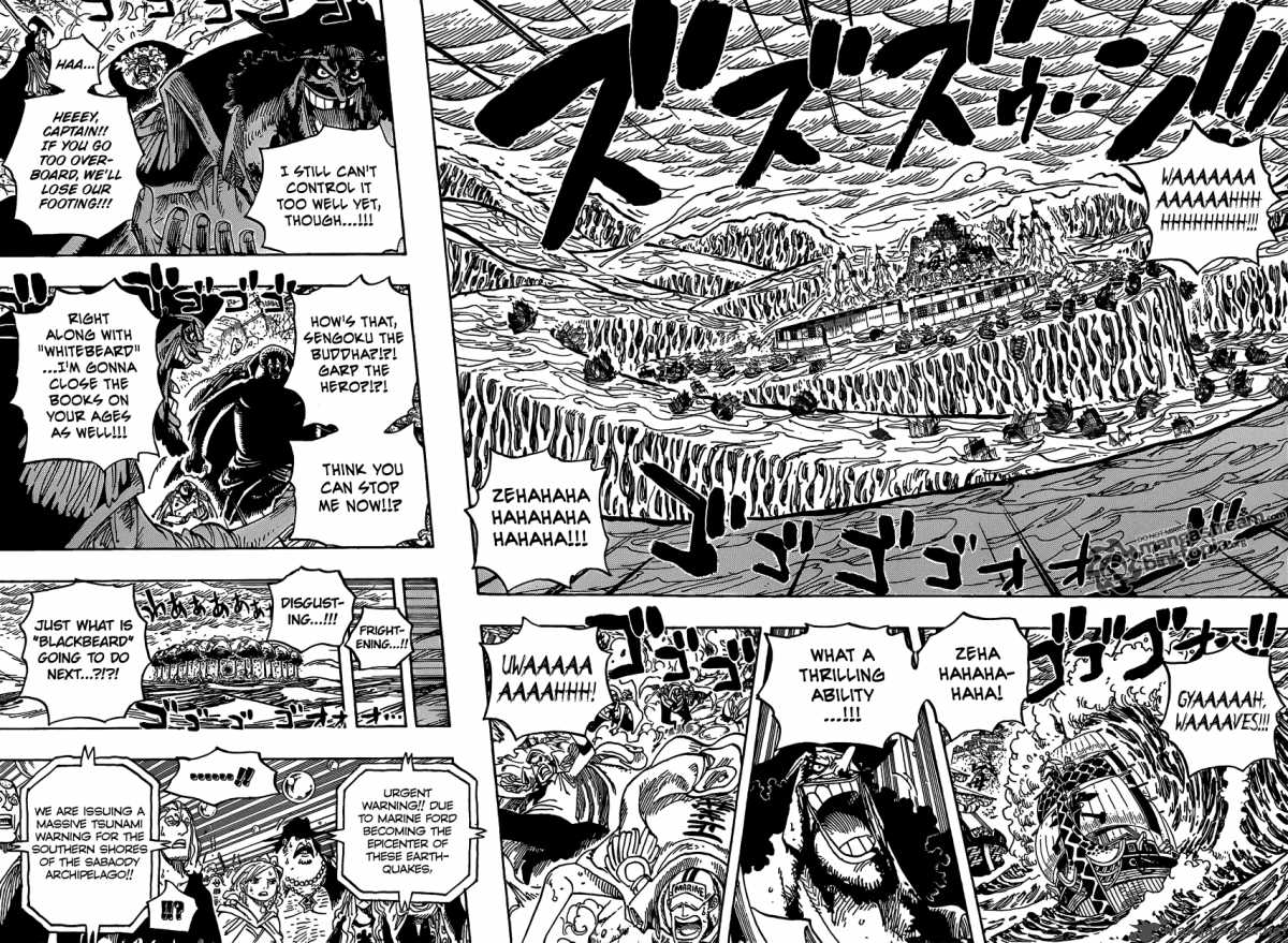 One Piece Manga Chapter 579 page 4 - Seconds of Courage
