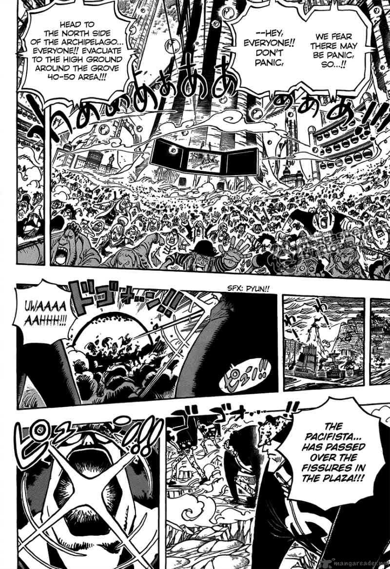One Piece Manga Chapter 579 page 5 - Seconds of Courage