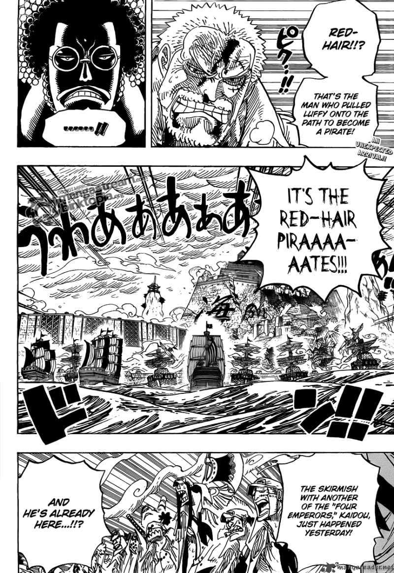 One Piece Manga Chapter 580 page 2 - The War's Conclusion