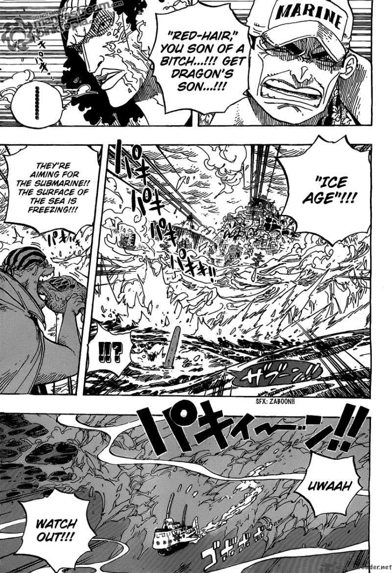 One Piece Manga Chapter 580 page 5 - The War's Conclusion