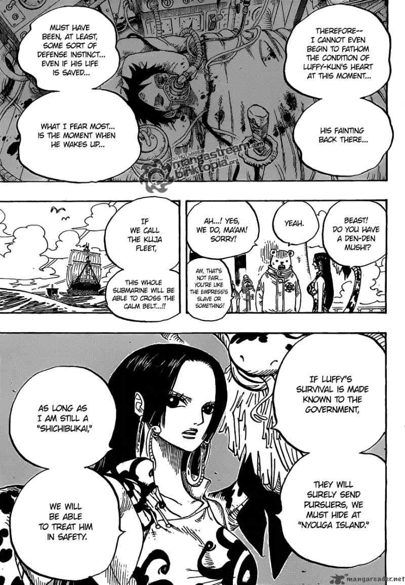 One Piece Manga Chapter 581 page 13 - Creeping Future