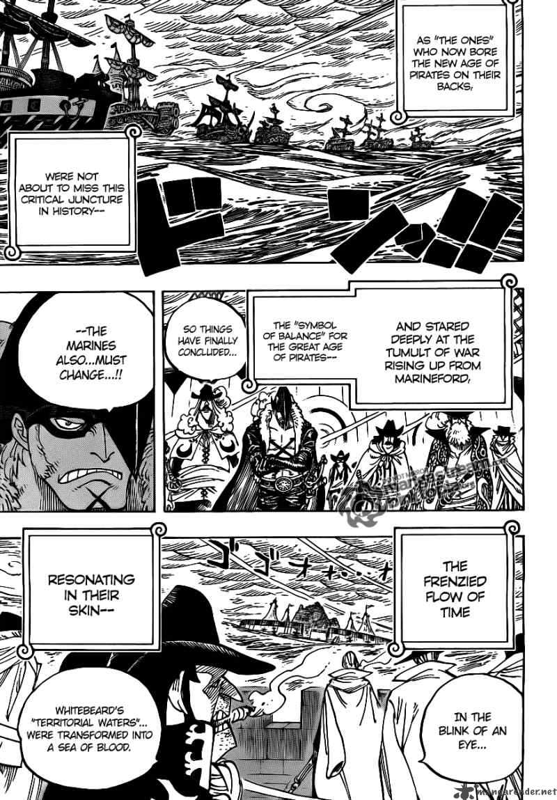 One Piece Manga Chapter 581 page 3 - Creeping Future