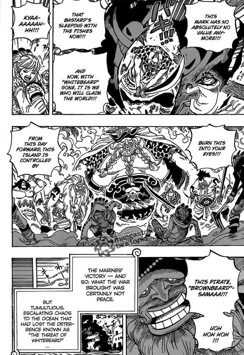 One Piece Manga Chapter 581 page 8 - Creeping Future