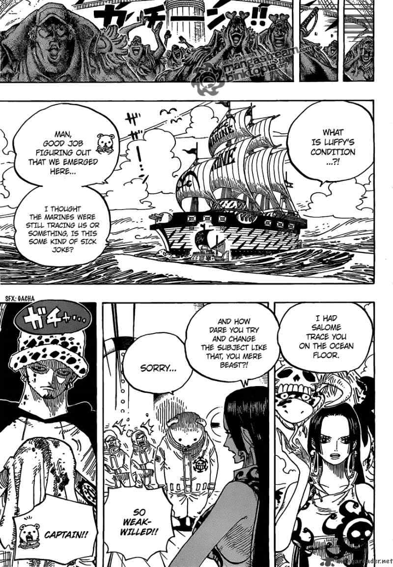 One Piece Manga Chapter 581 page 9 - Creeping Future
