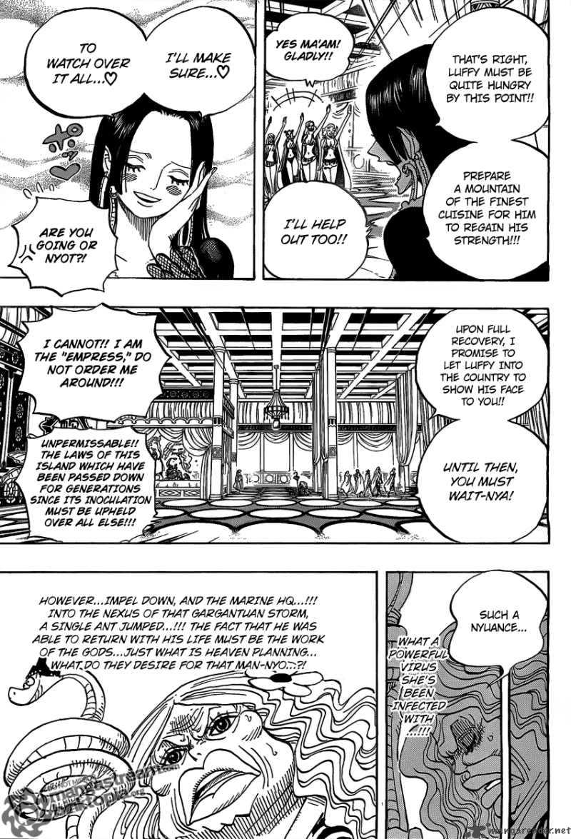 One Piece Manga Chapter 582 page 7 - Luffy and Ace