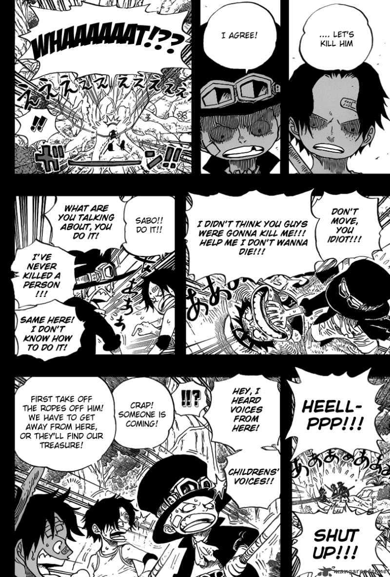 One Piece Manga Chapter 583 page 13 - Gray Terminal - The Final Destination of the Uncertainty