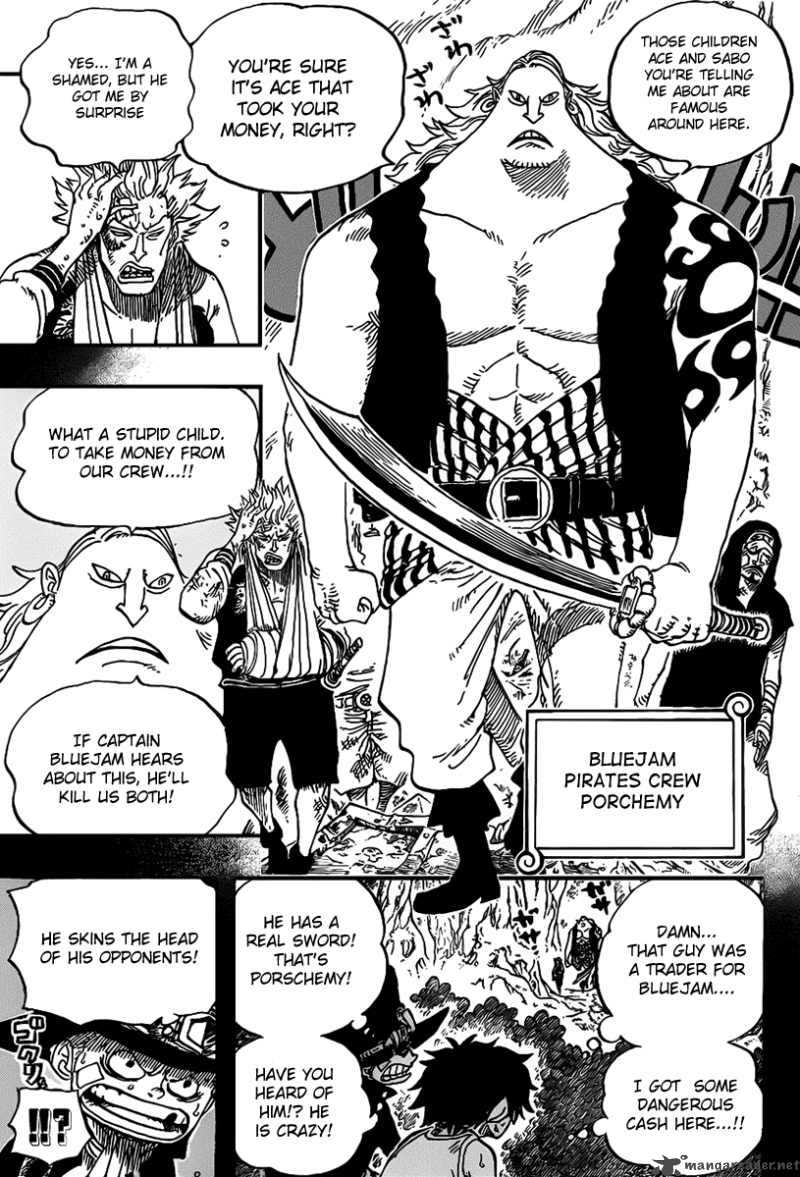 One Piece Manga Chapter 583 page 14 - Gray Terminal - The Final Destination of the Uncertainty