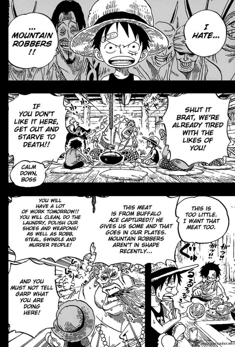 One Piece Manga Chapter 583 page 2 - Gray Terminal - The Final Destination of the Uncertainty