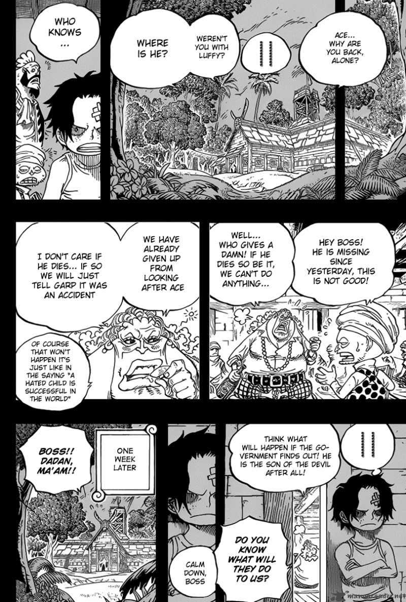 One Piece Manga Chapter 583 page 6 - Gray Terminal - The Final Destination of the Uncertainty